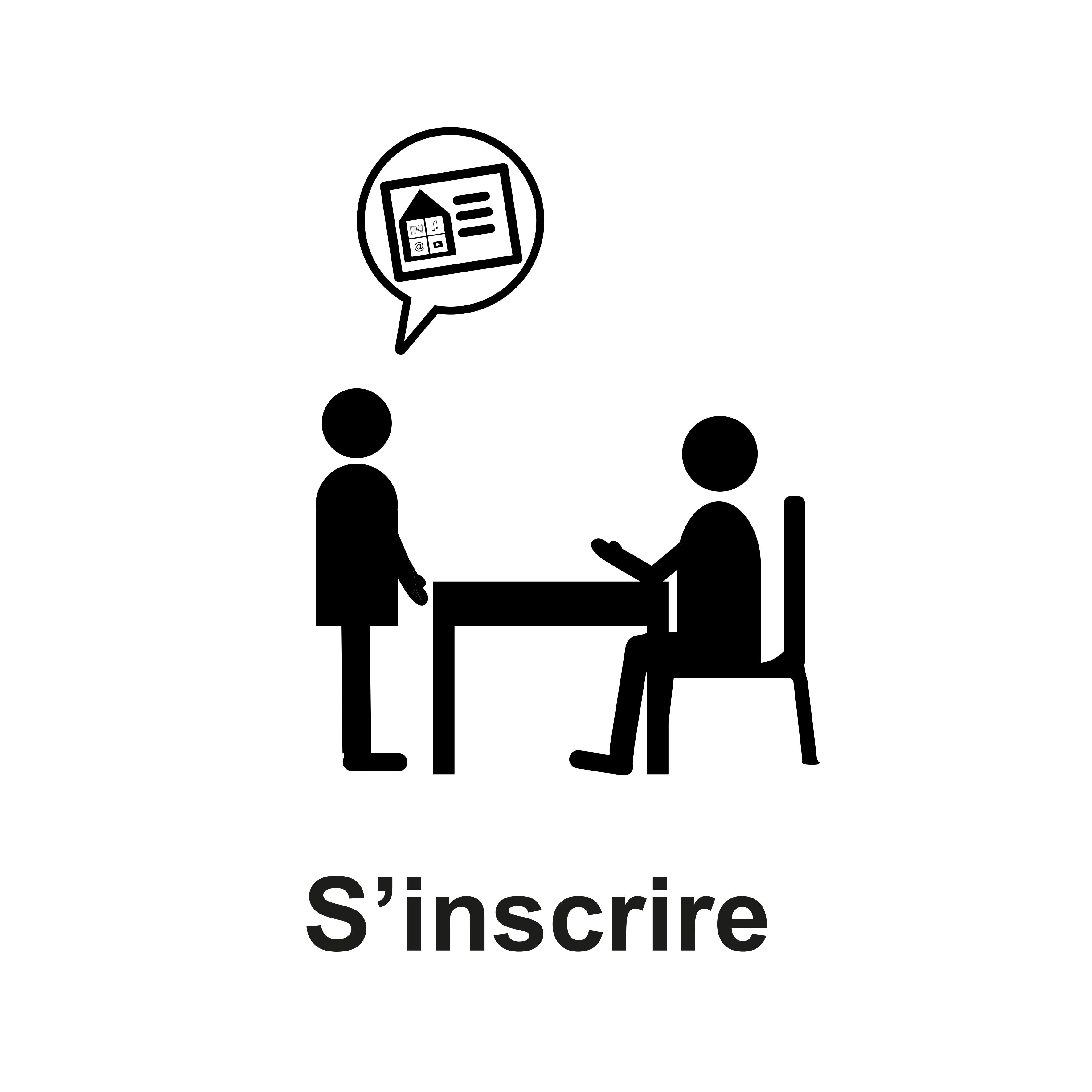 Picto S'inscrire