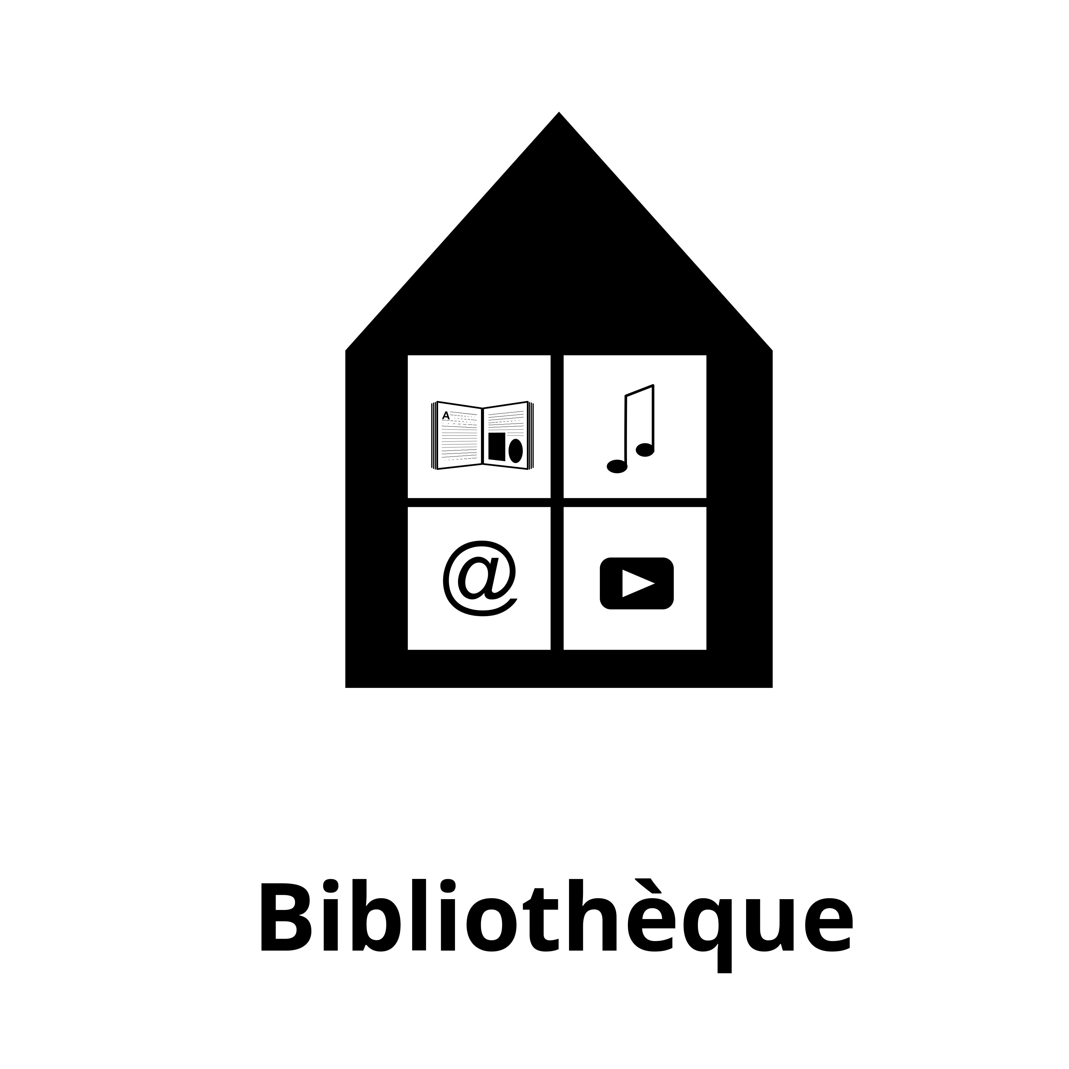 Picto Bibliothèque